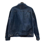 ワンピースオブロック One Piece Of Rock 2nd デニムジャケット Gジャン ハギ付き 407XXX 1954モデル M-54 バンダナ 濃紺 サイズ48 ジャケット 無地 ネイビー 104MT-1040