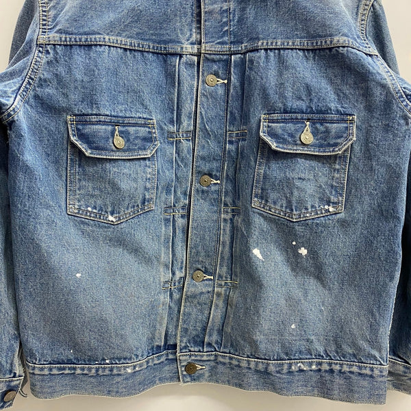 【曜日割引対象外】 シュガーケーン SUGAR CANE DENIM JACKET 1953 MODEL SC11953 ジャケット ブルー 38サイズ 201MT-4776 VB