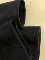 バレンシアガ BALENCIAGA イタリア製 Pコート ファー 紺 ジャケット ネイビー サイズ36 101LT-239