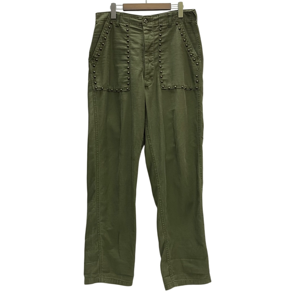 【曜日割引対象外】 ヴィンテージ vintage 70's US.ARMY ベイカーパンツ Utility Pants W33 ボトムスその他 カーキ 201MB-1111 VB