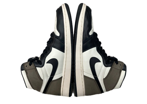 ナイキ NIKE 20年製 AIR JORDAN 1 RETRO HIGH OG MOCHA エア ジョーダン レトロ ハイ ダーク モカ AJ1 白 茶 黒 555088-105 メンズ靴 スニーカー ブラウン 26.5cm 104S-952