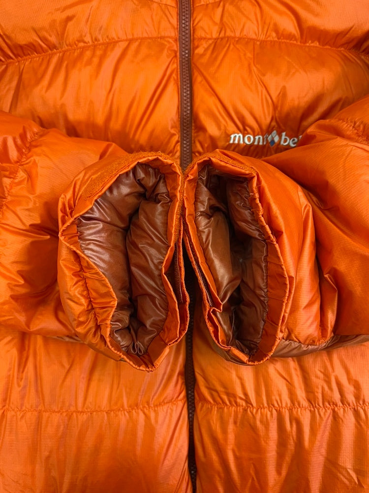 mont-bell オレンジ ダウンジャケット モンベル mont-bell アルパイン ダウンパーカ Men's （オレンジ
