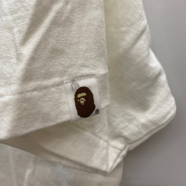 ア ベイシング エイプ A BATHING APE KAWS BAPE STA FACE Tシャツ Tシャツ ホワイト XLサイズ 201MT-3966