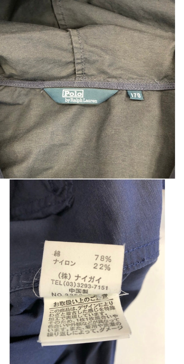 ラルフローレン RalphLauren POLO ポロ ライトアウター 紺 サイズ170 ジャケット ネイビー 101MT-3760