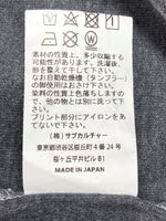 サブカルチャー Subculture vintage body eagle Tee ヴィンテージ加工 イーグル Tシャツ 黒 サイズ1 Tシャツ プリント ブラック 104MT-1480