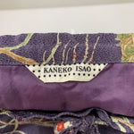 カネコイサオ kaneko isao ワンダフルワールド かごブーケ柄 チュールスカート スカート パープル 201LB-104