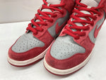 ナイキ NIKE 05年製 DUNK HIGH PRO SB UNLV ダンク ハイ プロ 20周年 ネバダ大学 シューズ 灰 赤 305050-061 メンズ靴 スニーカー レッド 28.5cm 104S-858