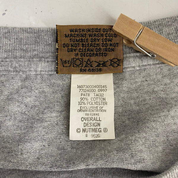 ナツメグ NUTMEG NBA シカゴブルズ Chicago Bulls デニスロッドマン DENNIS RODMAN Tシャツ グレー Lサイズ 201MT-4613