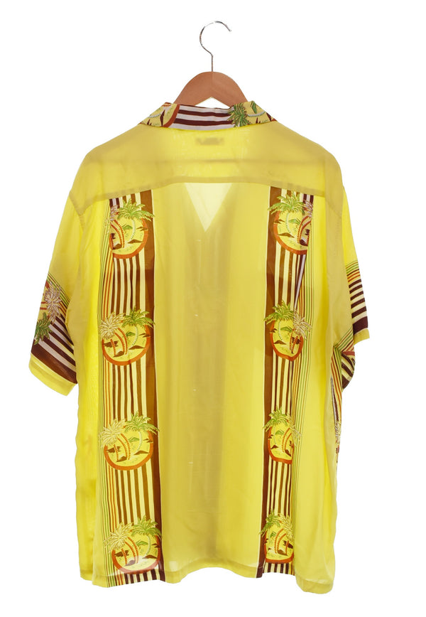 サンサーフ SUN SURF  PALMS & STRIP レーヨンシャツ オープンカラー 開襟 SS33870 半袖シャツ マルチカラー LLサイズ 103MT-3064