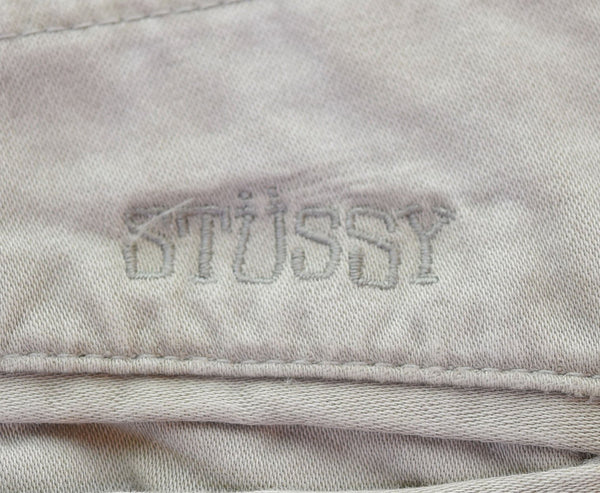 ステューシー Stussy  00s ロゴ刺繍 極太 チノパン ベージュ 34 103MB-555