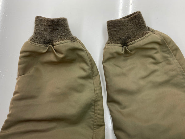 バズリクソンズ BUZZ RICKSON'S L-2B Flight Jacket フライトジャケット 初期 USAF Military ミリタリー 黒タグ 411-M11093 ジャケット ロゴ カーキ Mサイズ 104MT-2174