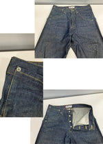 リーバイス Levi's 00's Y2K ENGINEERED JEANS REGULAR エンジニアジーンズ 立体裁断  3D 日本製 00001-0835 デニム ブルー 31×32 101MB-747