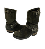 レッドウィング RED WING BEAMS別注 2003年製造 1stモデル ブラックラフアウトスエード エンジニアブーツ PT99 ストーブパイプ 8274 メンズ靴 ブーツ エンジニア ブラック 101sh-2218