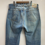 【曜日割引対象外】 リーバイス Levi's 00's 201 20's復刻 W38 USA製 バレンシア工場 555 青耳 20201-0128 デニム ブルー W38 L36サイズ 201MB-1212 VB