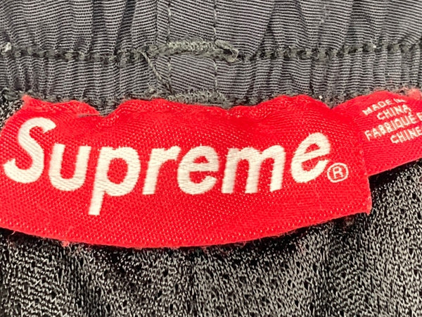 シュプリーム SUPREME 24FW spellout embroidered track pant スペルアウト エンブロイダリー トラック パンツ 黒 刺繍 ボトムスその他 ブラック Lサイズ 104MB-319