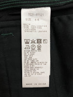 トーガ TOGA ARCHIVES × Dickies ディッキーズ 21AW Flare Pants フレア パンツ ジップフライ ワーク ウエスタン ブーツカット メタル スタッズ 黒 ロゴ TC12-FF521 ボトムスその他 ブラック サイズ 46 104MB-266