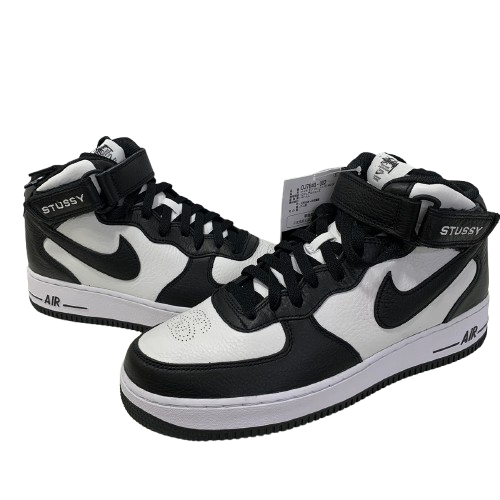 ナイキ NIKE STUSSY コラボ Air Force 1 Mid DJ7840-002 メンズ靴 