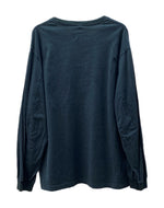 ダブレット doublet × WISM ウィズム ENERGY T-SHIRT エナジー Ｔシャツ 長袖 ロンT カットソー 黒 24SS71WM18 ロンT プリント ブラック Lサイズ 104MT-1563