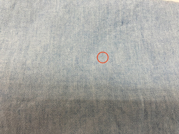 ダブルアールエル RRL 90s 三ツ星タグ SHIRT バンドカラー 猫目ボタン 胸ポケット ヴィンテージ VINTAGE ラルフローレン RALPH LAUREN コットン マレーシア製 ライトブルー 青 長袖シャツ 無地 ブルー Mサイズ 104MT-2026