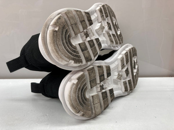 ミハラヤスヒロ MIHARA YASUHIRO × beauty:beast ビューティービースト Roll Toe Staning Shoes ハイカット キャンバス シューズ MMY レースアップ 黒 C12FW701 メンズ靴 スニーカー ブラック サイズ 42 104S-791