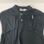 アベイシングエイプ A BATHING APE プレイボーイ play boy ポロシャツ コラボ 半袖シャツ ブラック Lサイズ 201MT-4313