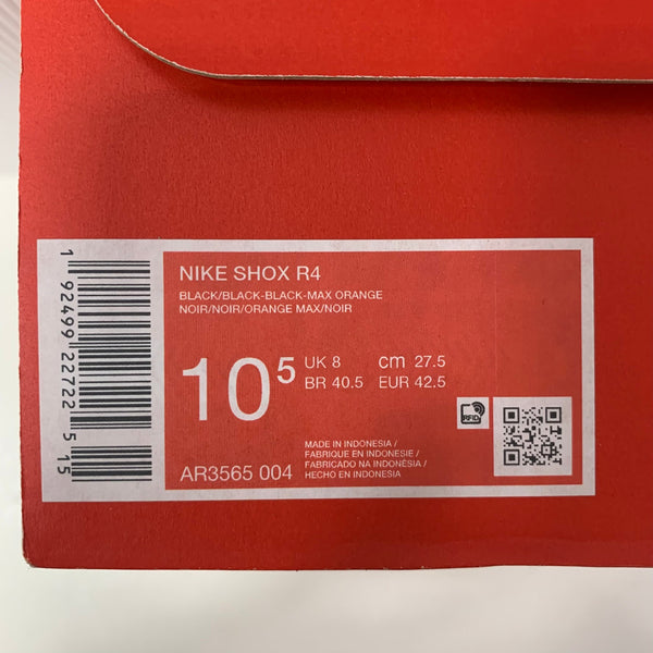 ナイキ NIKE ショックス Shox R4 AR3565-004  メンズ靴 スニーカー ブラック 27.5cmサイズ 201-shoes1425