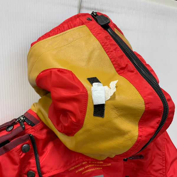 アヴィレックス AVIREX MA-1 リモデル REMODEL 783-4952053 ジャケット レッド Mサイズ 201MT-4654