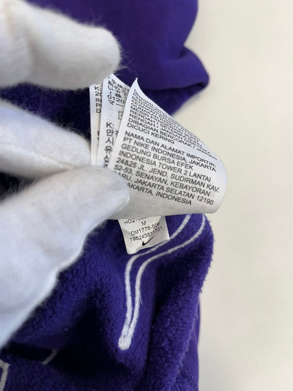 シュプリーム SUPREME ×NIKE ナイキ 22SS Arc Crewneck アーククルーネックスウェット 紫 DM1776-506 スウェット パープル Mサイズ 101MT-5318