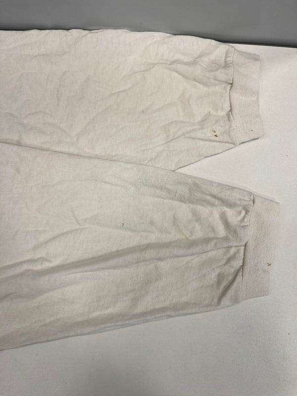 パタゴニア PATAGONIA 90s～ Vintage ヴィンテージ USA製 波柄 リングプリント ロングスリーブ 長袖カットソー 白 XL ロンT ホワイト LLサイズ 101MT-4782