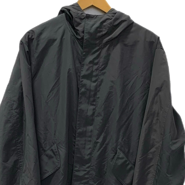 ディオール・オム DIOR HOMME 22SS バックロゴ フーデッドパーカ  コート グレー 46サイズ 201MT-3445