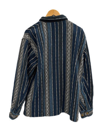 テンダーロイン TENDERLOIN NATIVE JKT ネイティブジャケット 総柄 ジャケット ブルー Lサイズ 101MT-4150
