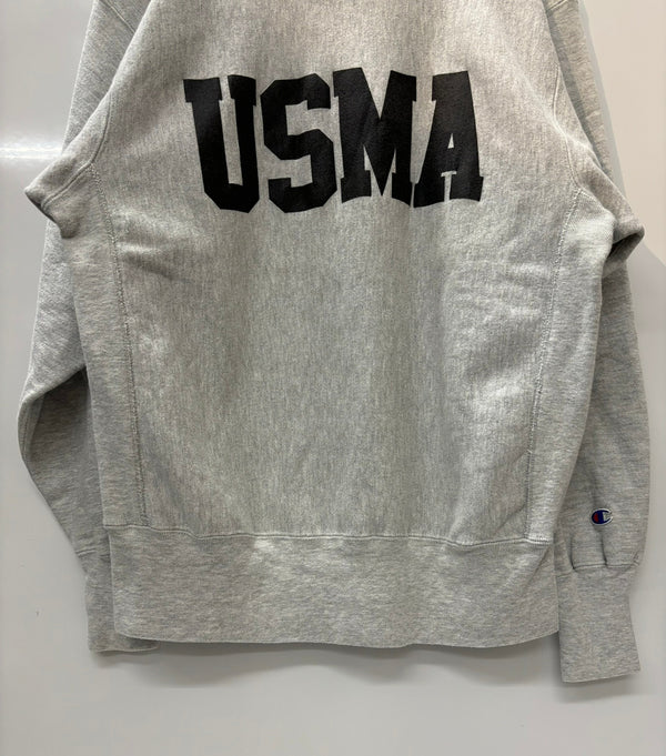 【曜日割引対象外】 チャンピオン Champion 90's 前期 USA製 REVERSE WEAVE USMA スウェット グレー Lサイズ 201MT-2835 VB