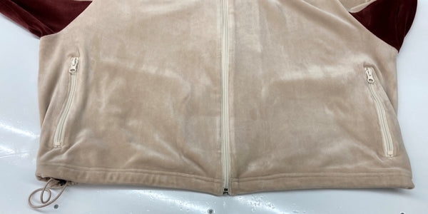 アンブロ UMBRO × Tempalay テンパレイ ANDY FREAK'S STORE 別注モデル ベロア トラック ジャケット 茶 1059394400025 ジャケット ロゴ ブラウン Lサイズ 104MT-2101