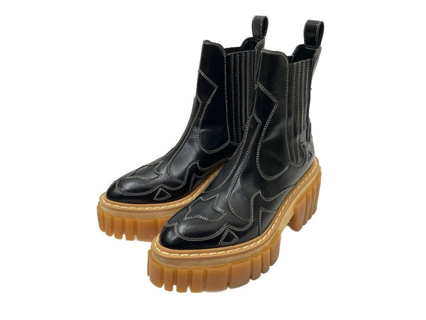 ステラマッカートニー STELLA McCARTNEY EMILIE MAT ALTER MAT エミリー マット オールター マット ブーツ レディース ブーティ ブラック 37 23.5 601sh-23