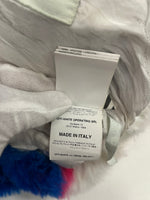 オフホワイト OFF-WHITE 19AW Fake Fur Zip Anorak フェイクファージップアノラック グラデーションフェイクファージップジャケット OMEA186E19E20002 ジャケット マルチカラー Mサイズ 101MT-5434