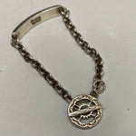 【曜日割引対象外】 【中古】アリゾナフリーダム ARIZONA FREEDOM 太陽神 唐草 SILVER×K18 メンズジュエリー・アクセサリー ブレスレット シルバー 201goods-703 VB