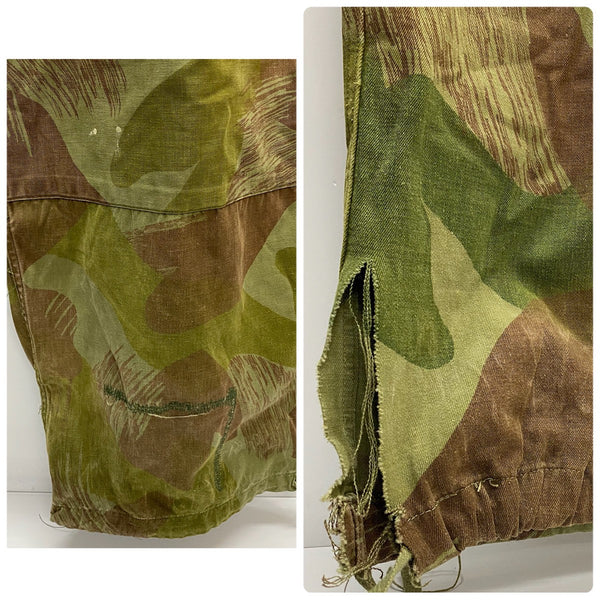 【曜日割引対象外】 ヴィンテージ vintage 50's ベルギー軍 ブラッシュストロークカモ オーバーパンツ 前期 カーゴパンツ カーキ 201MB-1011 VB