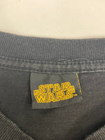 ヴィンテージ vintage 90's 90年代 STAR WARS EPISODE 1 THE PHANTOM MENACE  ©1999 スターウォーズ エピソード1 - Tシャツ ブラック フリーサイズ 101MT-3794