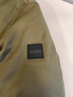 ヒューゴボス HUGO BOSS ダウンコート ダウンジャケット UK48 ジャケット カーキ 101MT-5013