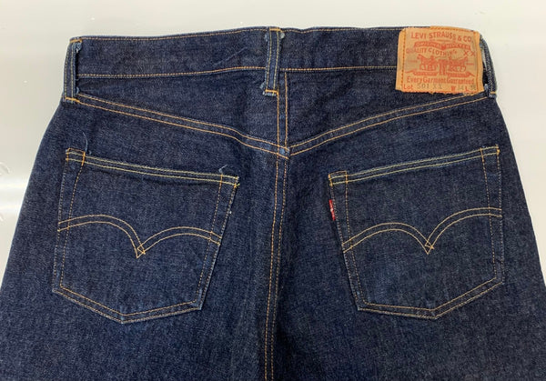 【曜日割引対象外】 リーバイス Levi's 日本製 501XX 1955モデル 復刻 両面BigE 55501 デニム ブルー W34 L36サイズ 201MB-772 VB