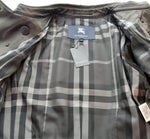 バーバリー BURBERRY LONDON レザージャケット ラムレザー 黒 B2E05-601-09 ジャケット ブラック 46 103LT-53