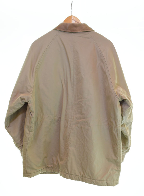 コムデギャルソンオム  COMME des GARCONS HOMME 90s 90年代 襟切り替え ハンティングジャケット 襟部分ダメージありジャケット カーキ Mサイズ 103MT-2391