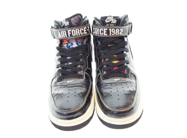 ナイキ NIKE AIR FORCE 1 MID エア フォース 1 ミッド スニーカー 黒  DV1029-010  メンズ靴 スニーカー ブラック 28cm 103S-782