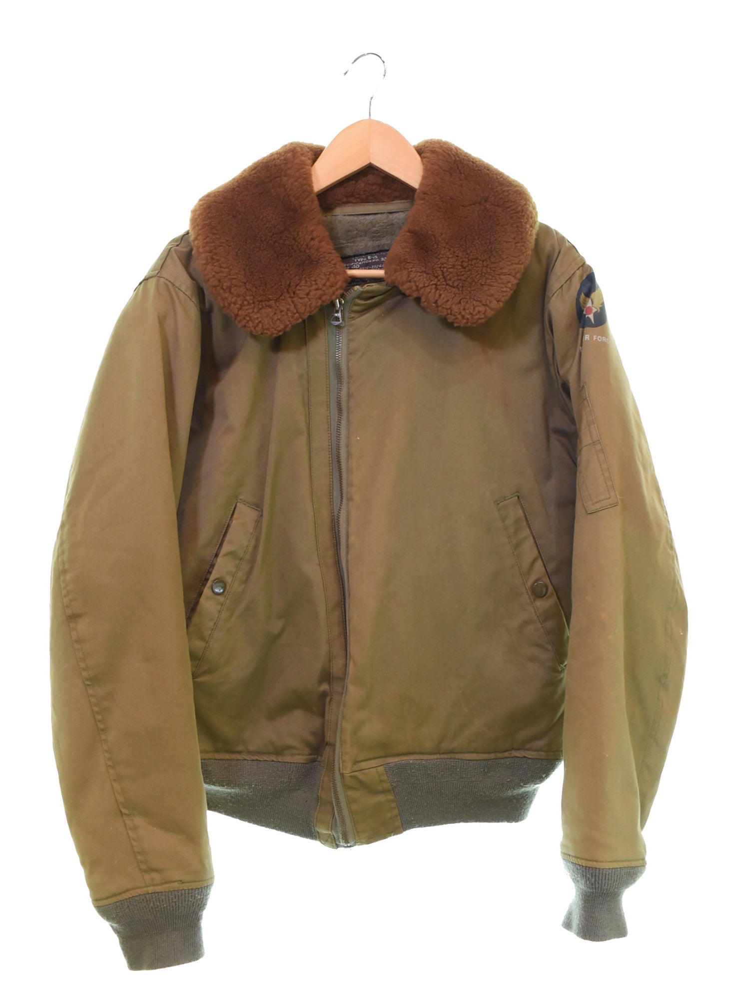 M】【80年代】Wear Guard フライトジャケット B-15 タイプ ナイロン