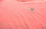 パタゴニア PATAGONIA 90s USA製 鳥 胸ロゴ プリント半袖Tシャツ  Tシャツ ピンク LLサイズ 103MT-1896