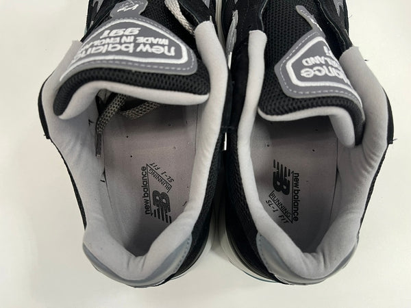 ニューバランス new balance Made in UK 991v2 黒 U991BK2 メンズ靴 スニーカー ブラック UK 8 1/2 101sh-2141