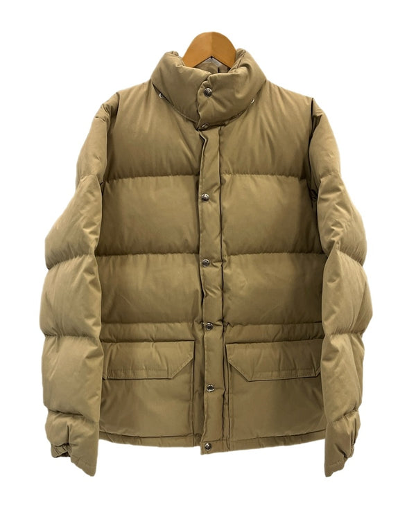 ノースフェイス THE NORTH FACE Brooks Range Down Jacket ブルックスレンジ ダウンジャケット ND-1025 ジャケット ベージュ Mサイズ 101MT-5119