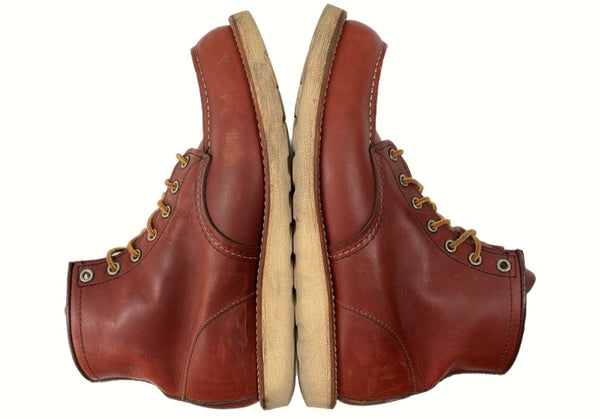 レッドウィング RED WING 6inch Classic Moc インチ クラシック モック 10D USA製 赤茶 9106 メンズ靴 ブーツ ワーク ブラウン 28cm 104-shoes435