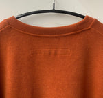 エーエフアーティファクト A.F ARTEFACT  IRREGULAR HEM PULLOVER / COPE KNIT JERSEY (ORANGE) プルオーバー スウェット AG-6027-ORANGE-1 スウェット オレンジ ２サイズ 201MT-2620