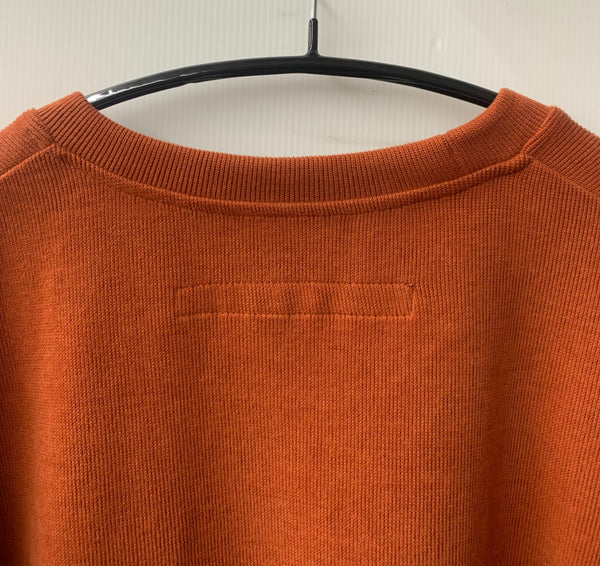 エーエフアーティファクト A.F ARTEFACT  IRREGULAR HEM PULLOVER / COPE KNIT JERSEY (ORANGE) プルオーバー スウェット AG-6027-ORANGE-1 スウェット オレンジ ２サイズ 201MT-2620